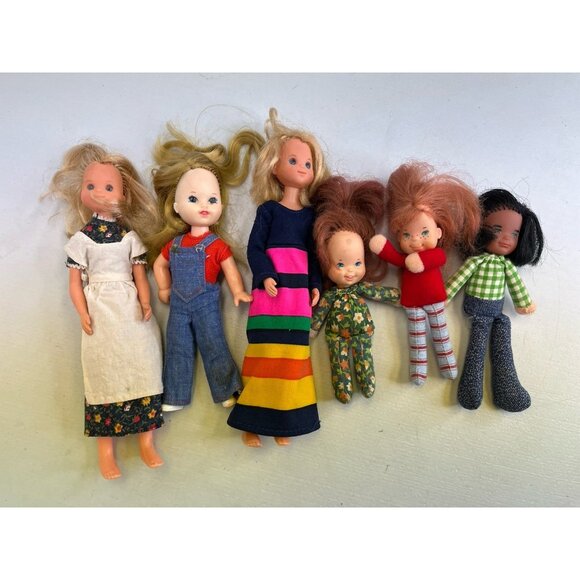 1975 Mattel Honey Hill Bunch Doll Kenner Garden Gal Sunshine Family Lot Of Dolls - Picture 1 of 6